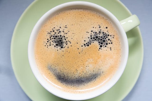Coffee happy face