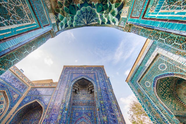 <p>The tour stops in Samarkand, Uzbekistan</p>
