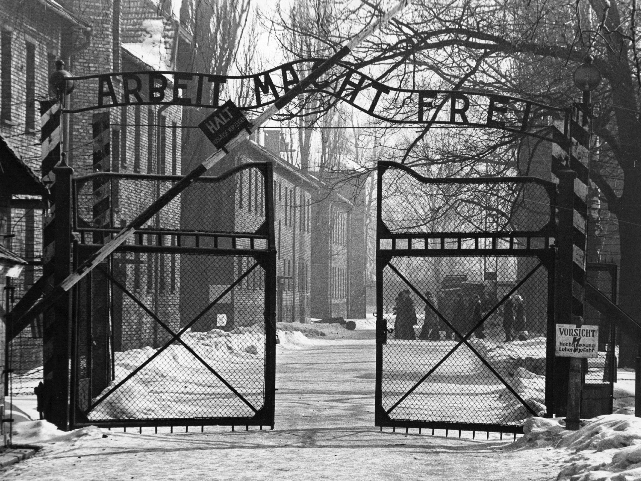 More than a million people lost their lives at Auschwitz