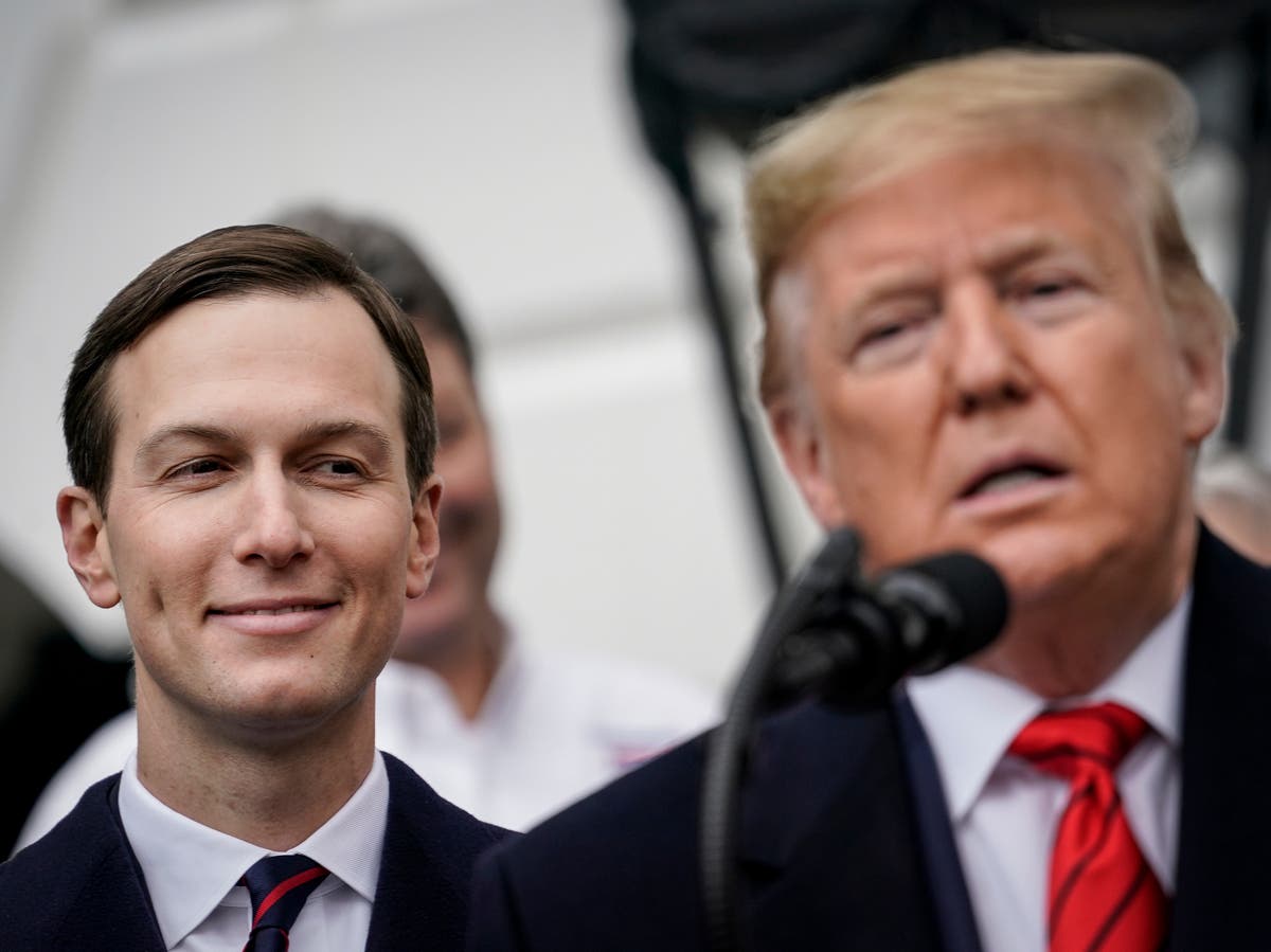 Trump joked that son-in-law Kushner was more loyal to Israel than US, book claims. It&rsquo;s an offensive Jewish trope