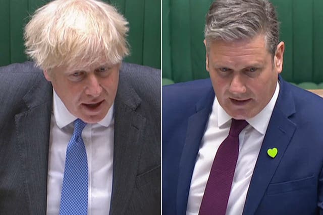 <p>A YouGov poll put Keir Starmer almost level with Boris Johnson when people were asked who would make the best prime minister  </p>