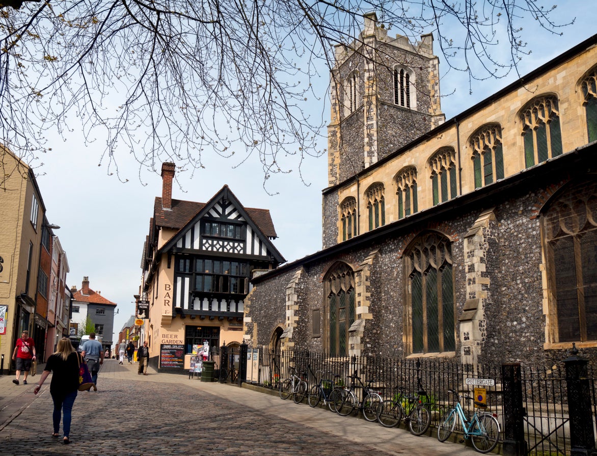 St John Maddermarket is just one of Norwich’s many churches