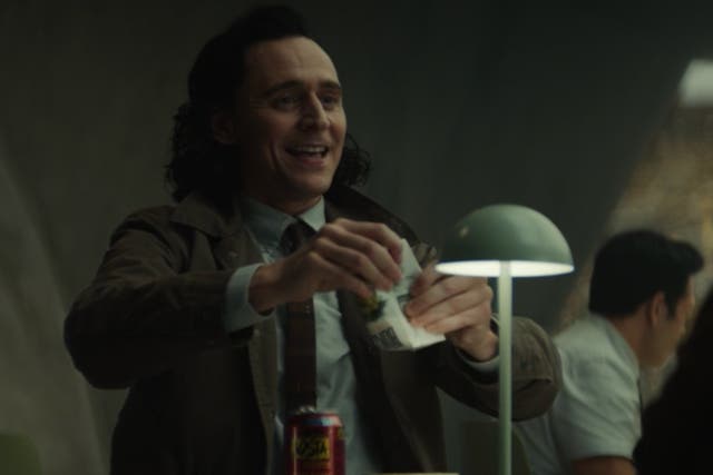 <p>Tom Hiddleston in ‘The Variant’, the second episode of ‘Loki'</p>