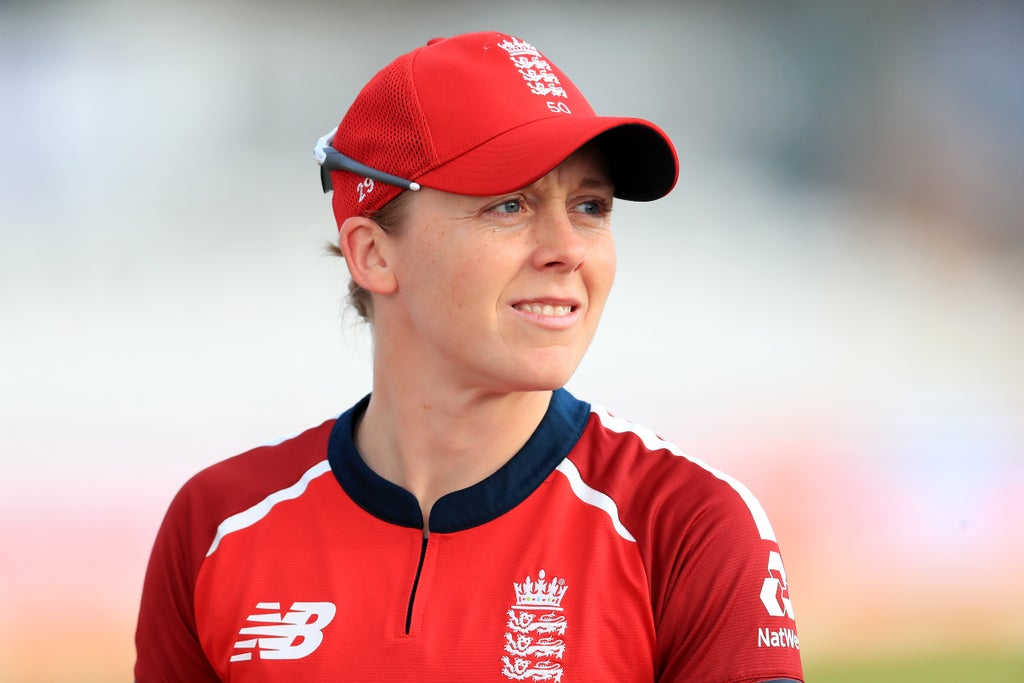 Heather Knight frustrated to miss century in her 100th game as England captain