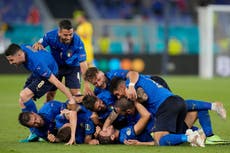 Italy emerge as Euro 2020’s great entertainers as pure speed overwhelms Switzerland