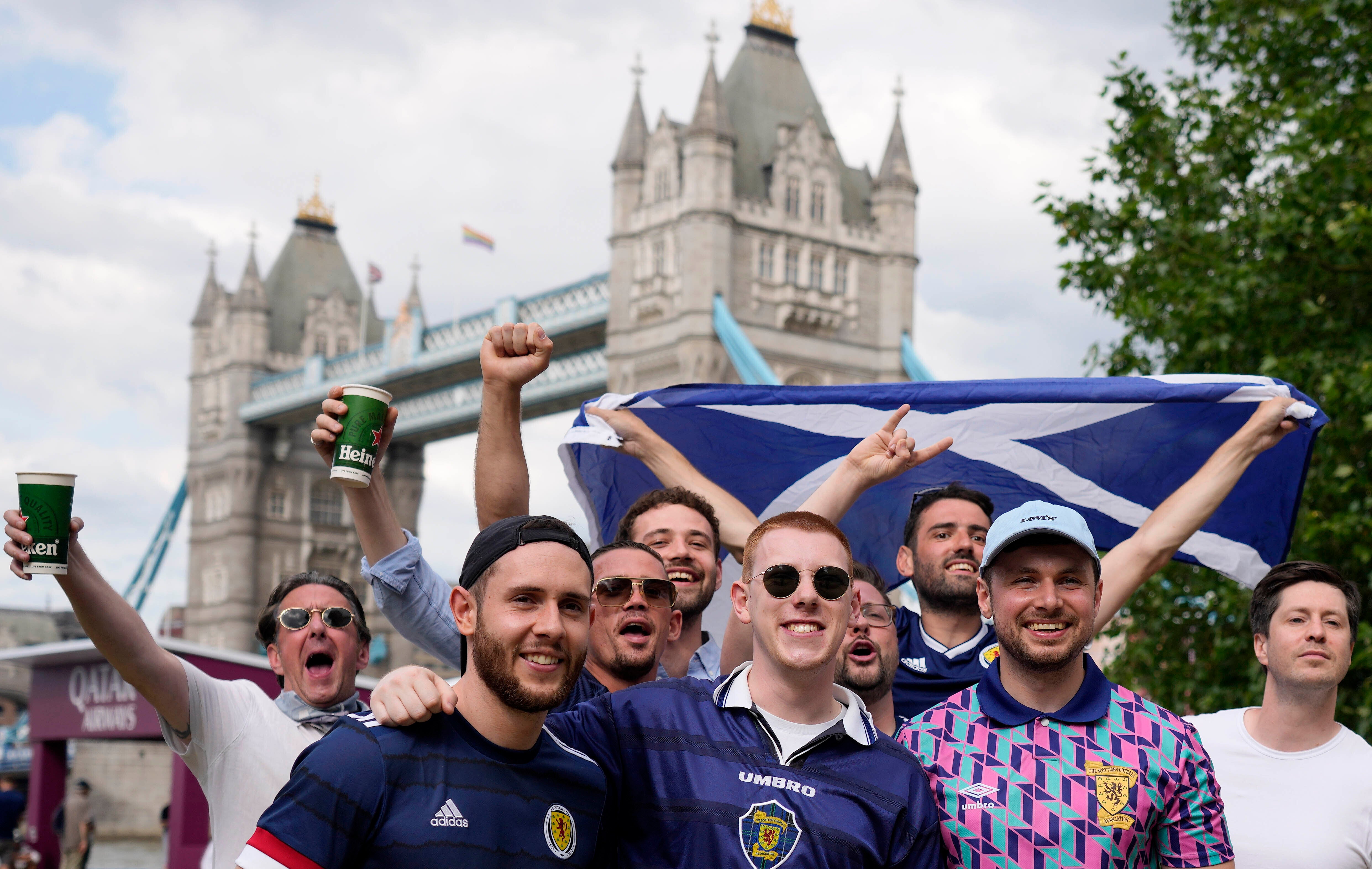 Thousands of Scotland fans will be in London for the match