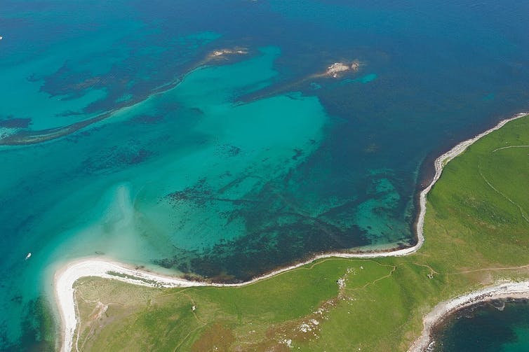 Submerged prehistoric field boundaries, Isles of Scilly