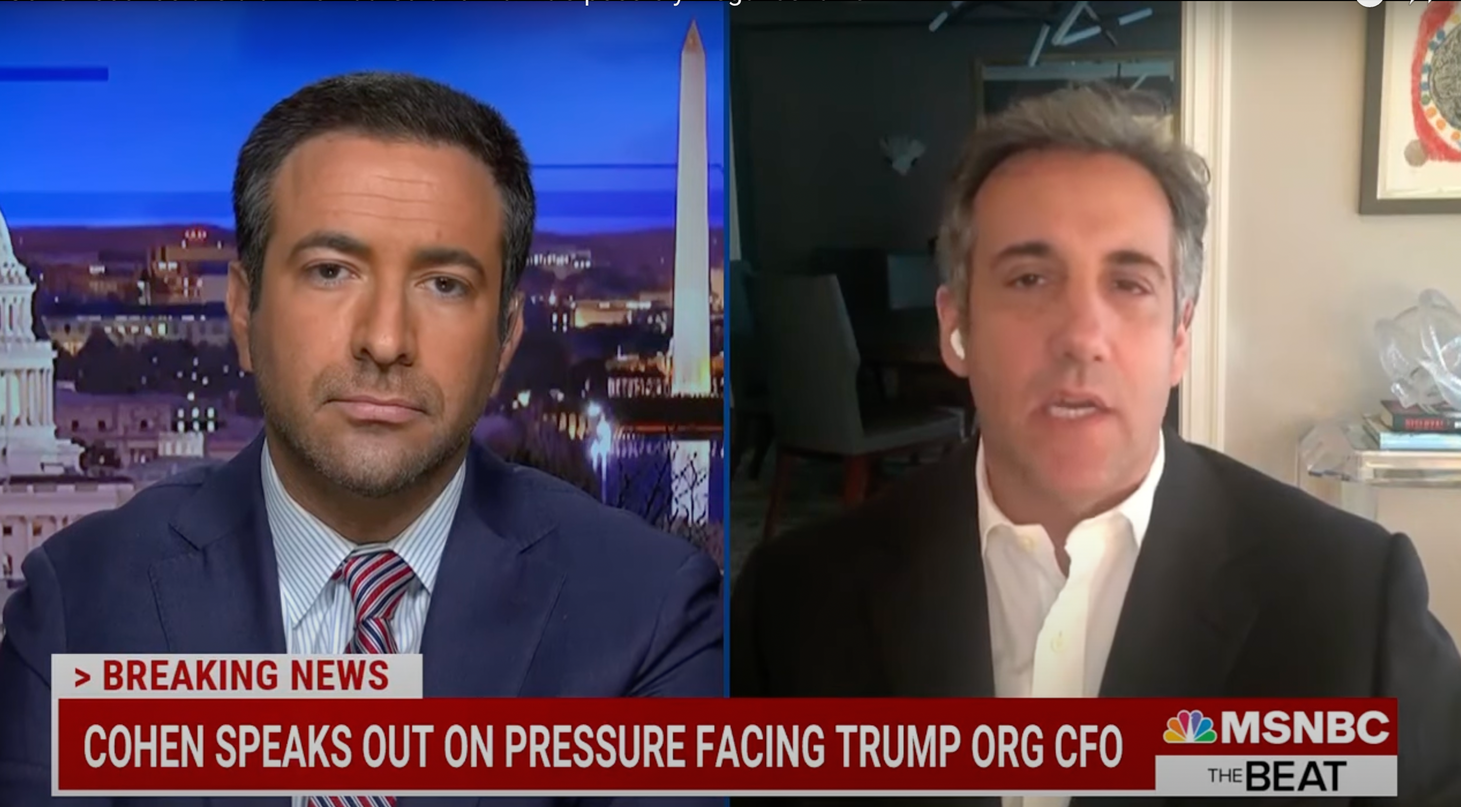 <p>Michael Cohen has claimed that Donald Trump’s children have lied to protect him. </p>