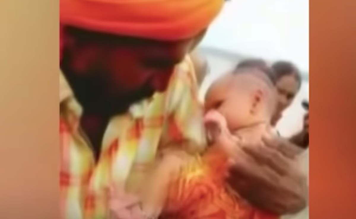Boatman rescues newborn baby girl dumped in box in River Ganges