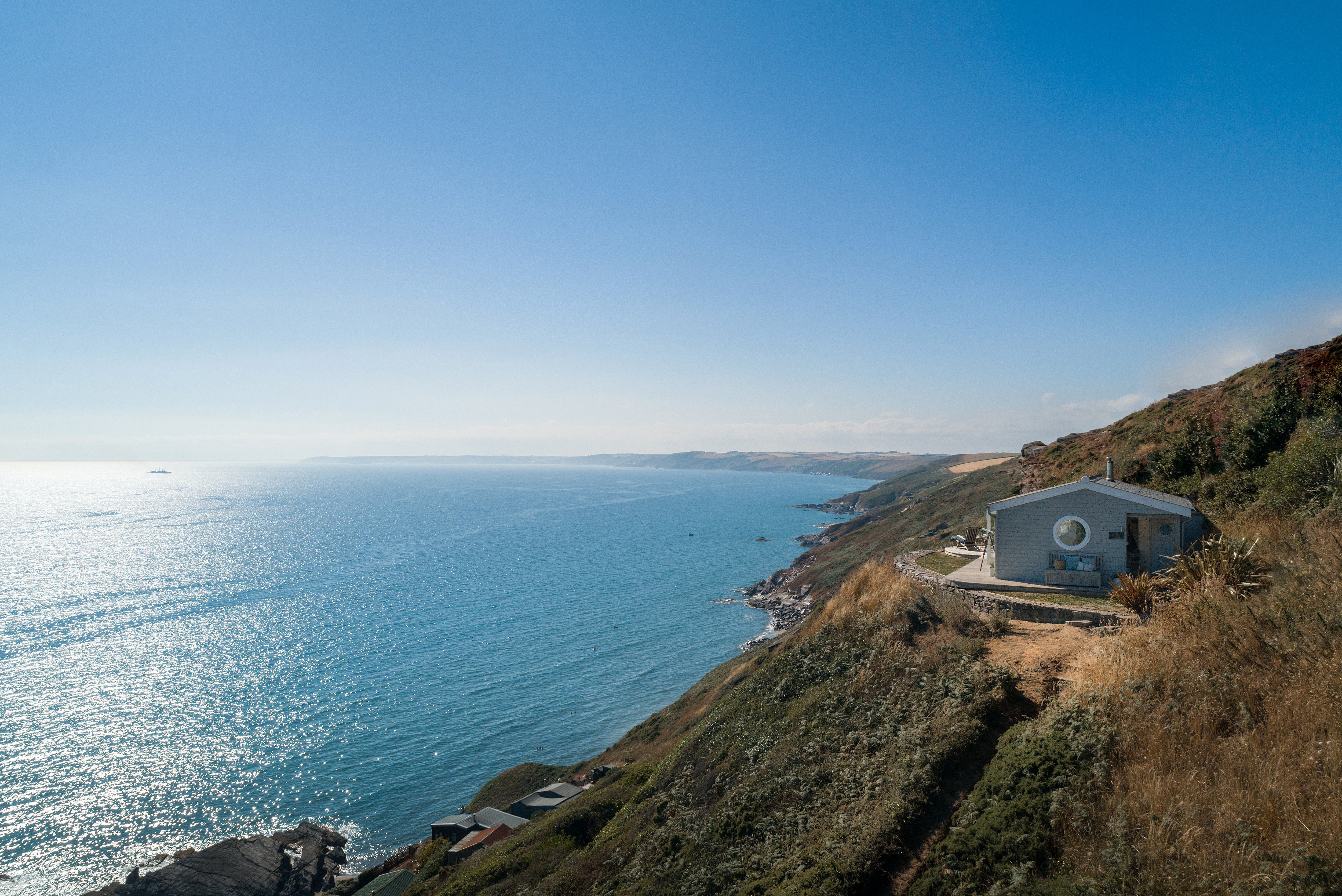 This chic beach hut feels like it’s at the edge of the world