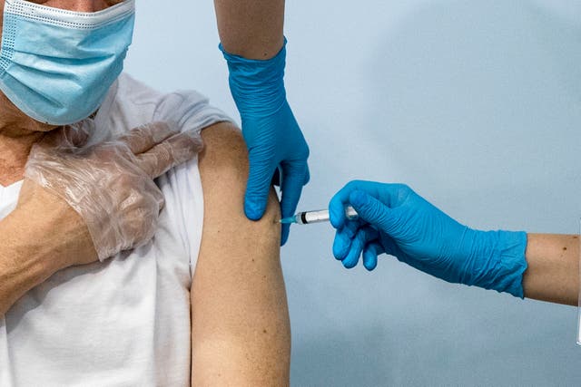 Virus Outbreak Russia Vaccination