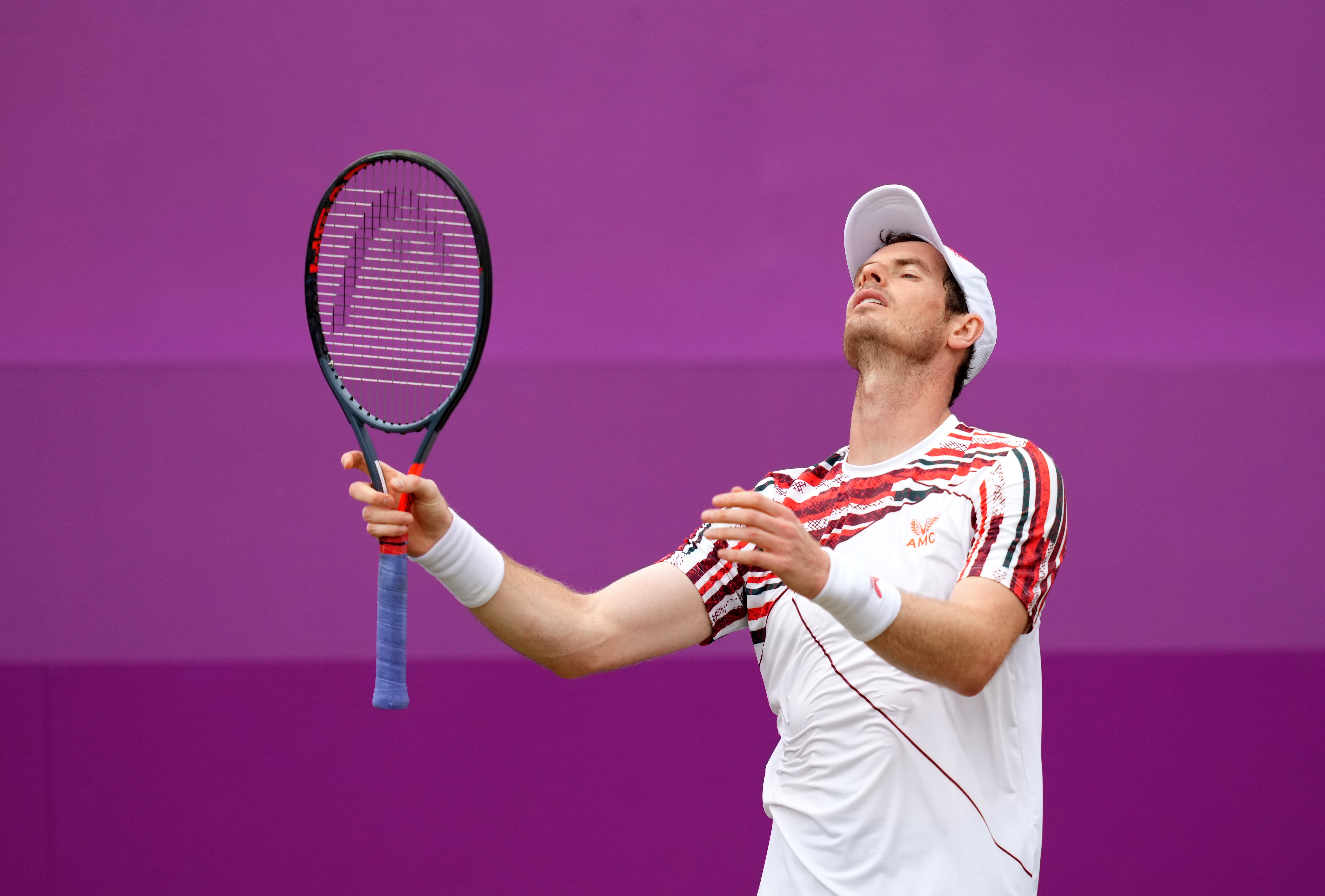 Andy Murray bowed out in the second round at Queen's