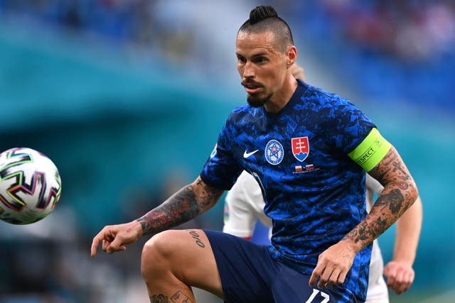 Marek Hamsik is not getting carried away by Slovakia's fine start at Euro 2020