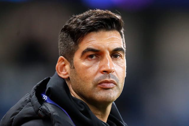 <p>Spurs have called off talks with Paulo Fonseca with an appointment close</p>