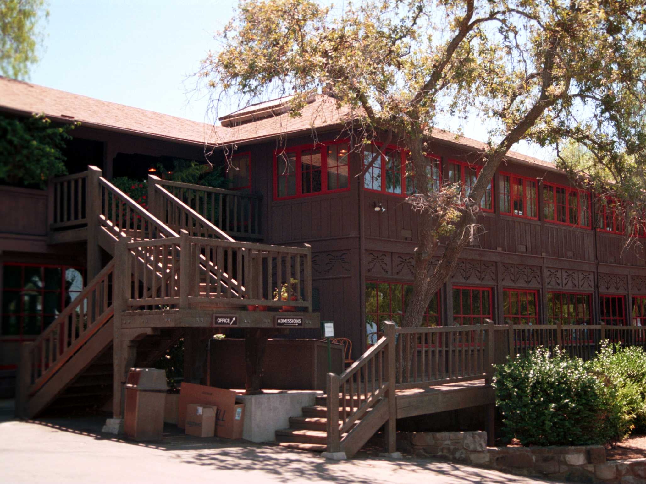 The Thatcher School is seen on 21 July, 2000 in Ojai, California.