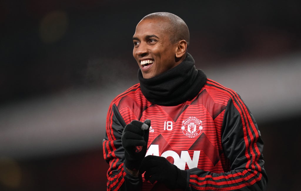 Ashley Young returns to Aston Villa after leaving Inter Milan