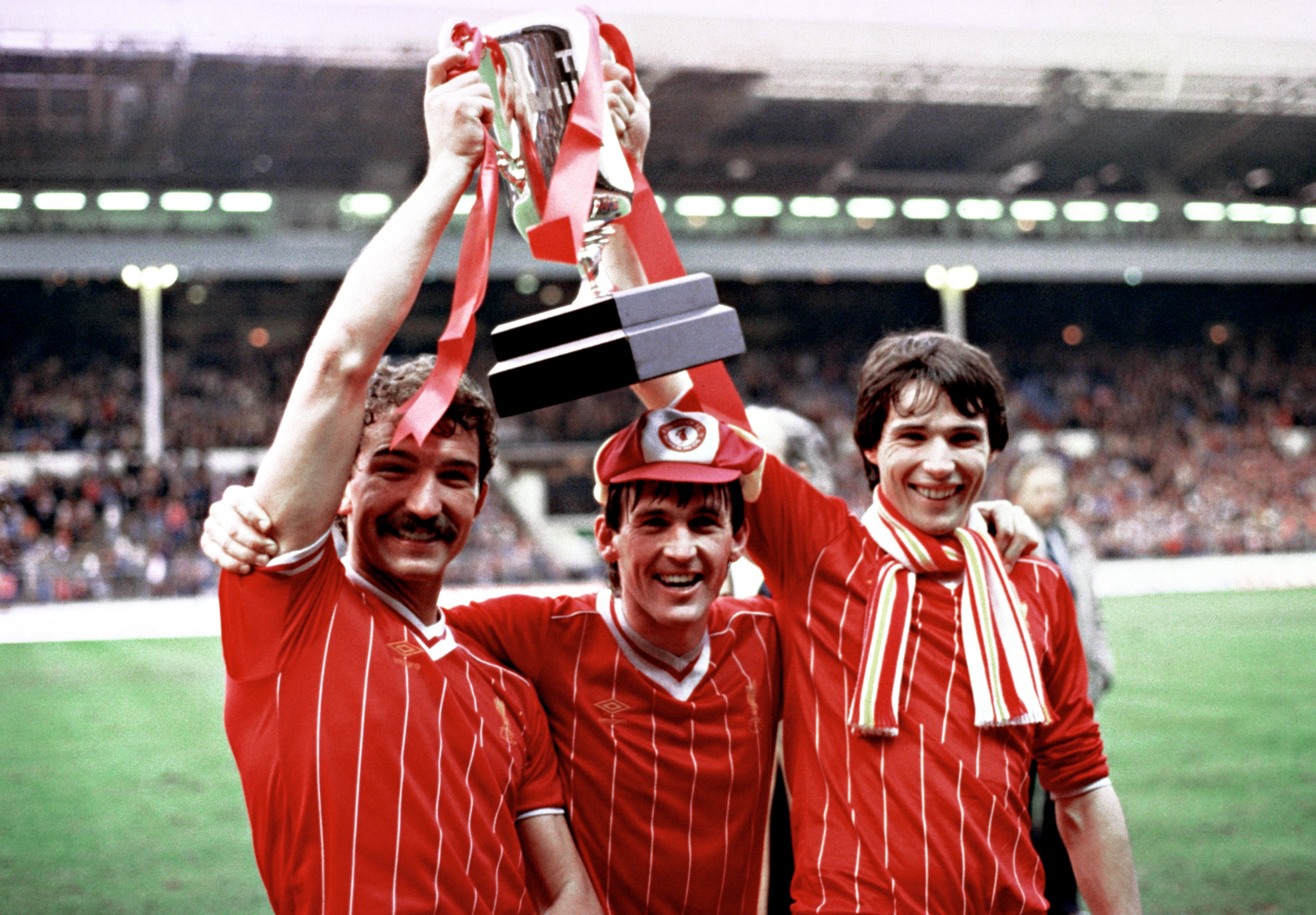 Graeme Souness, Kenny Dalglish and Alan Hansen (l-r) enjoyed lots of success with Liverpool