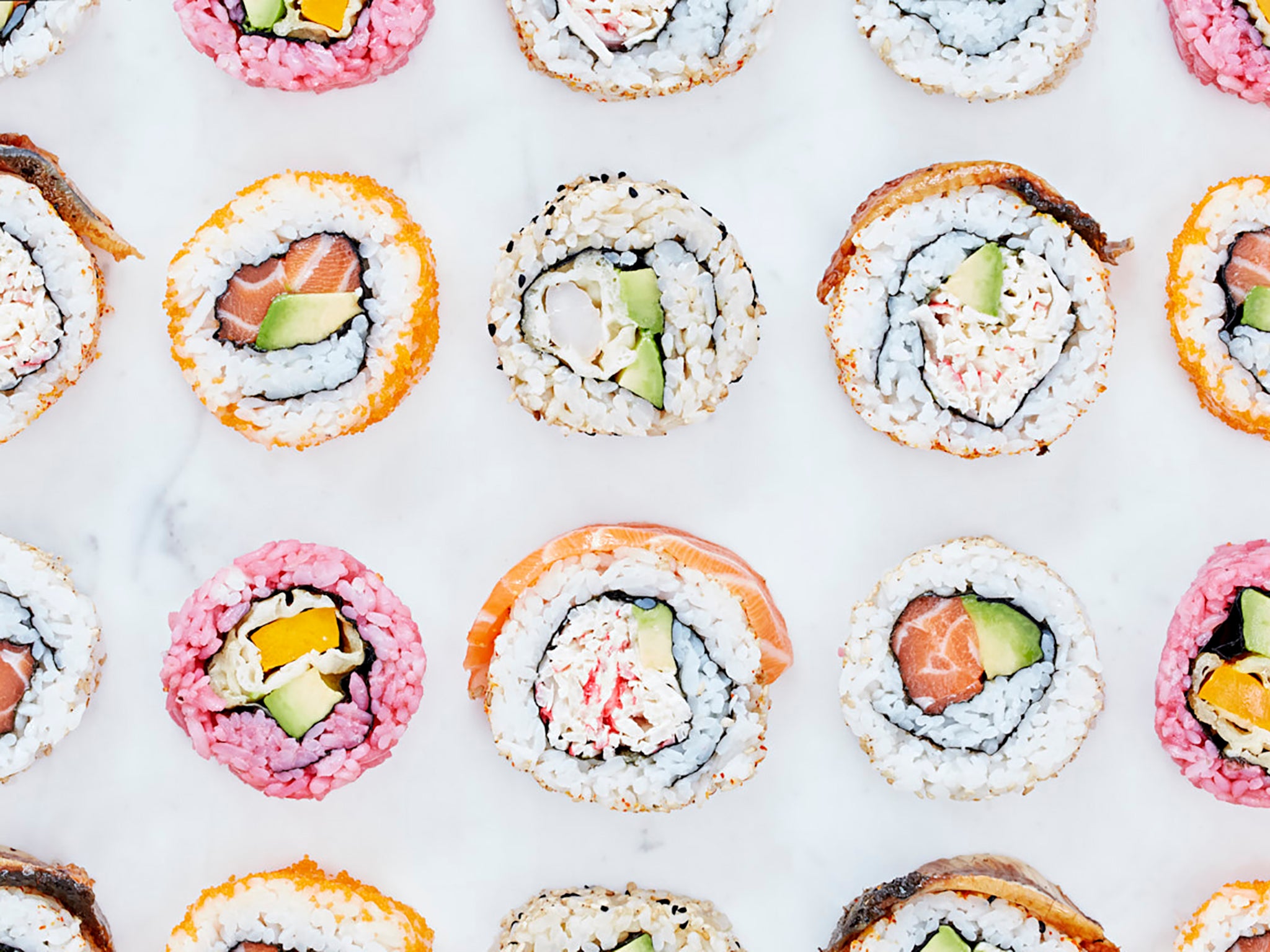 Easy Rainbow Vegetable Sushi for Kids - The Gingered Whisk