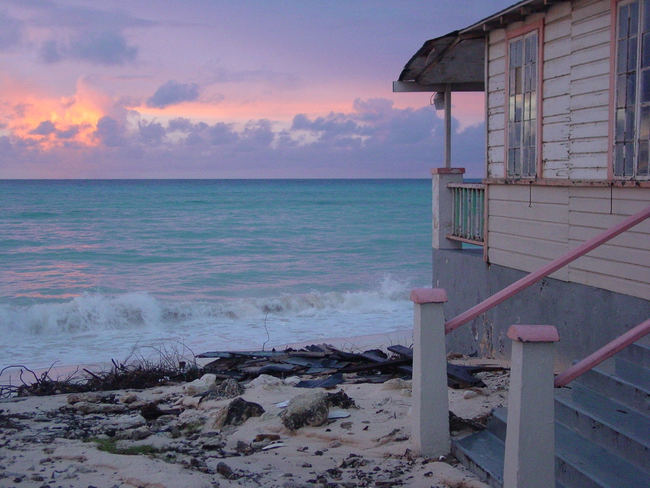 Distant dream: sunrise in Barbados