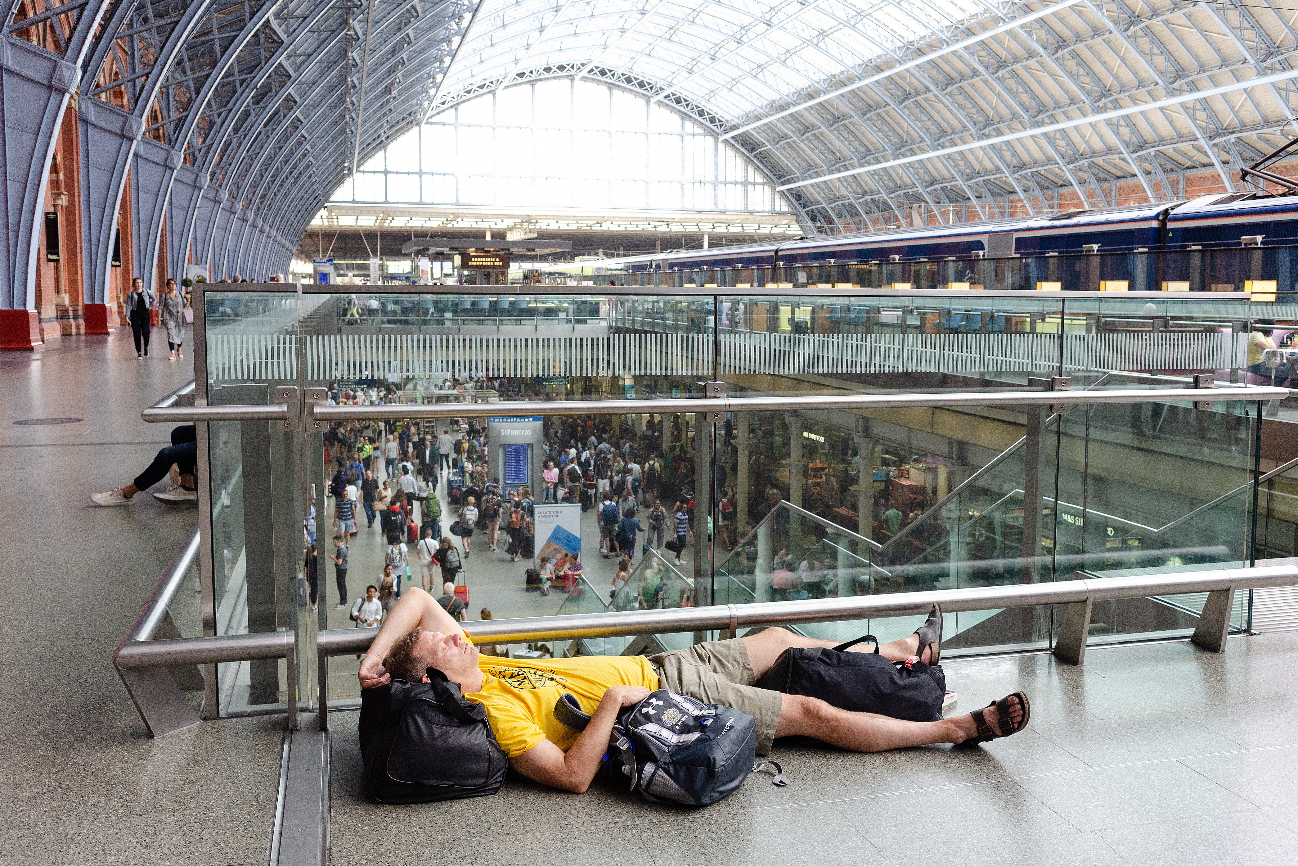 A 2019 heatwave in Europe, which disrupted travel on the Eurostar, was made up to 100 times more likely by the climate crisis