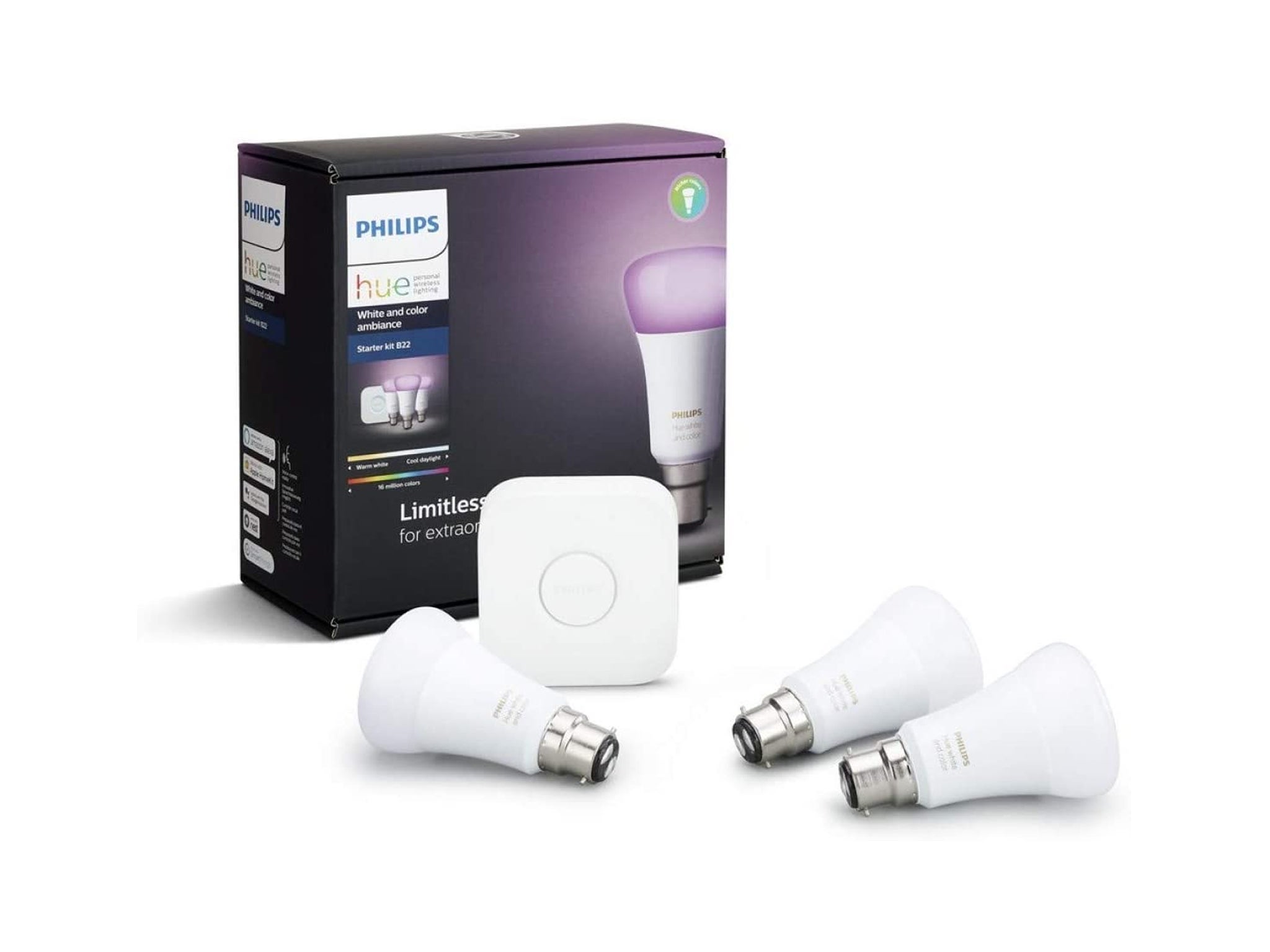 Kit de inicio Philips Hue White and Color Ambiance
