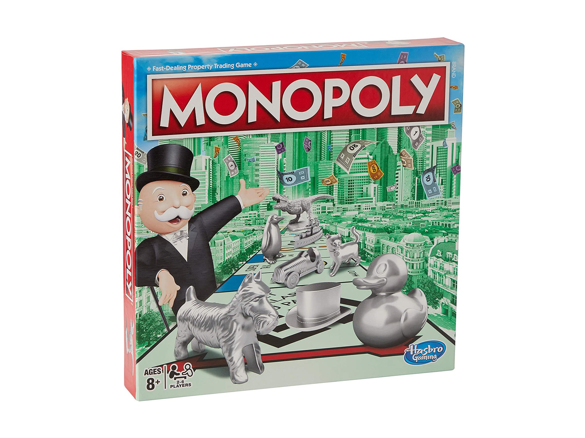 Hasbro Gaming Monopoly classic game: Was £22.99, now £13.95, Amazon.co.uk