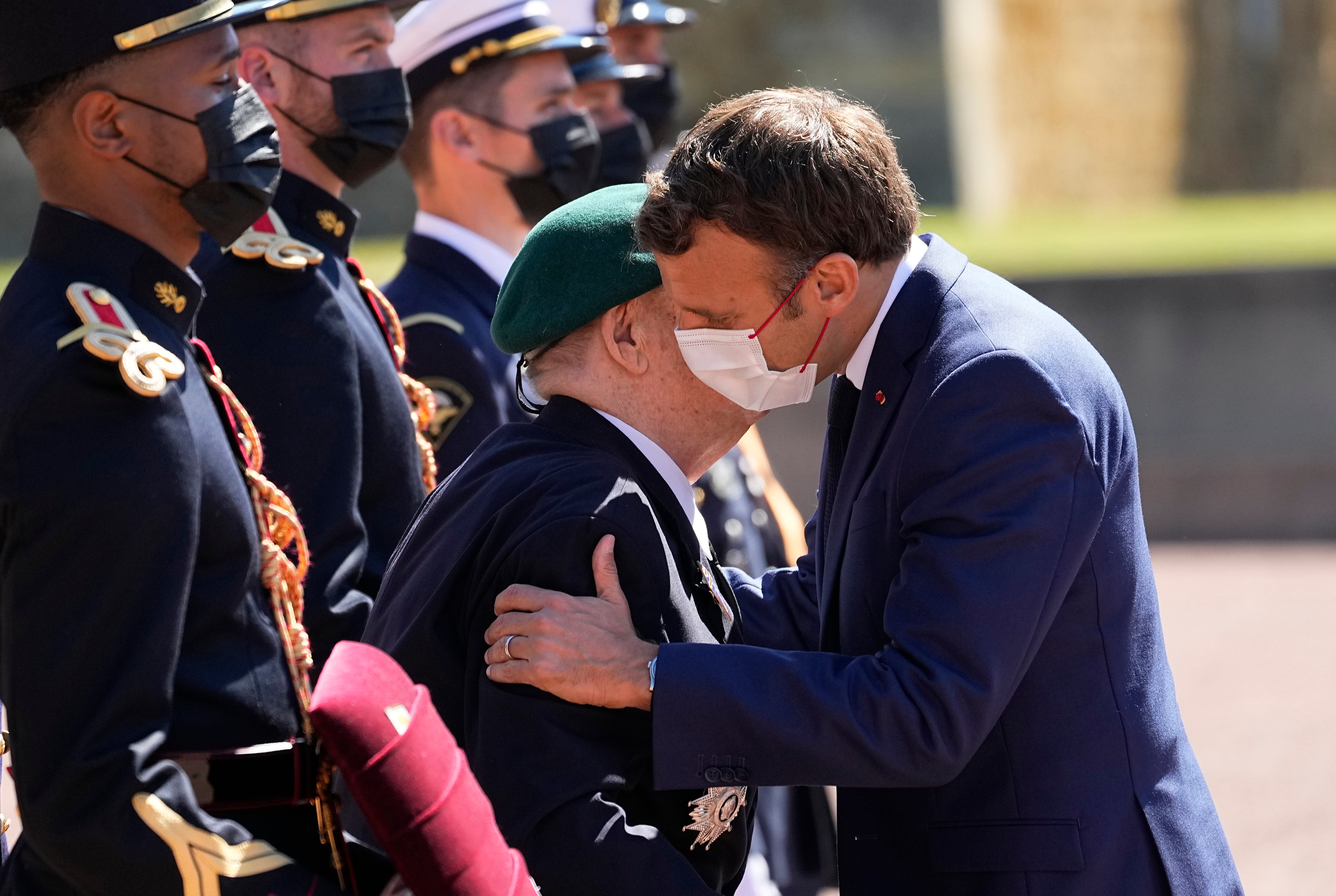 Sealed With A Kiss: Macron Revives France's Cheeky Embrace Emmanuel ...