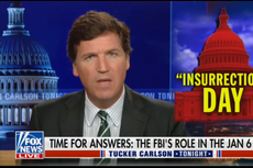 Tucker Carlson doubles down on Capitol riot conspiracy theory