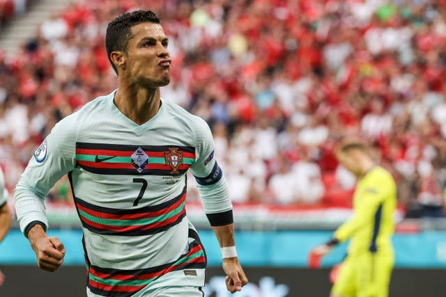 <p>Cristiano Ronaldo scored twice in Portugal's Euro 2020 opener against Hungary</p>