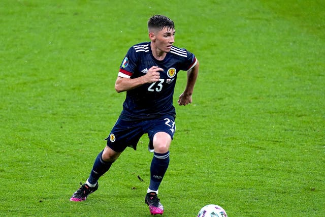 <p>Billy Gilmour was named man of the match for Scotland</p>