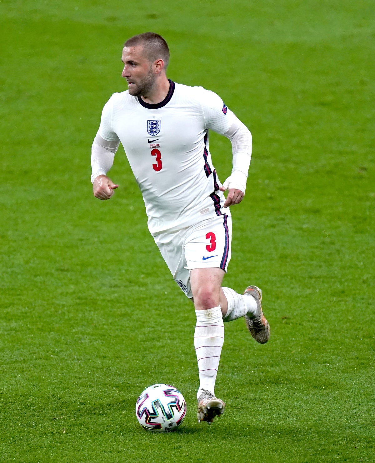 Luke Shaw backs ‘best striker in the world’ Harry Kane to come good for England
