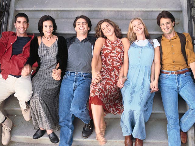 <p>TV shows like ‘Friends’ were a big fashion influence on the Nineties teen</p>