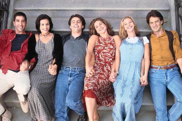 <p>TV shows like ‘Friends’ were a big fashion influence on the Nineties teen</p>