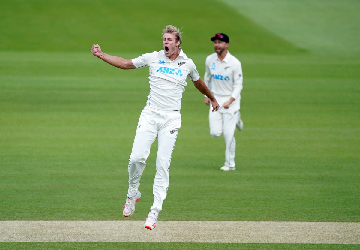 Kyle Jamieson says New Zealand-India final &lsquo;pretty even&rsquo; after hard-fought day