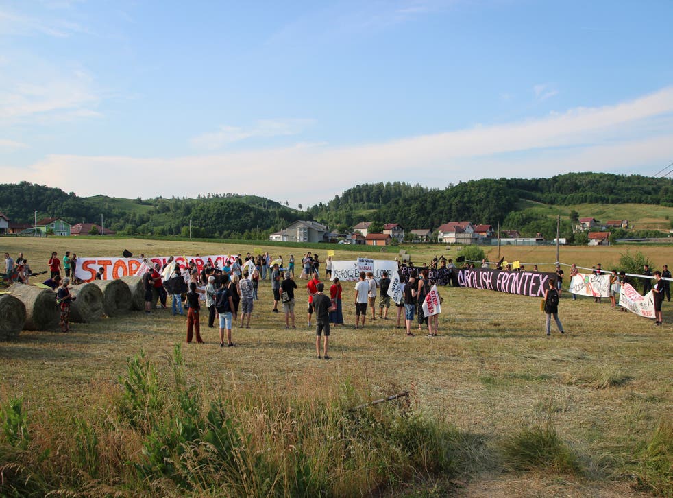 CROACIA-INMIGRACION-PROTESTA