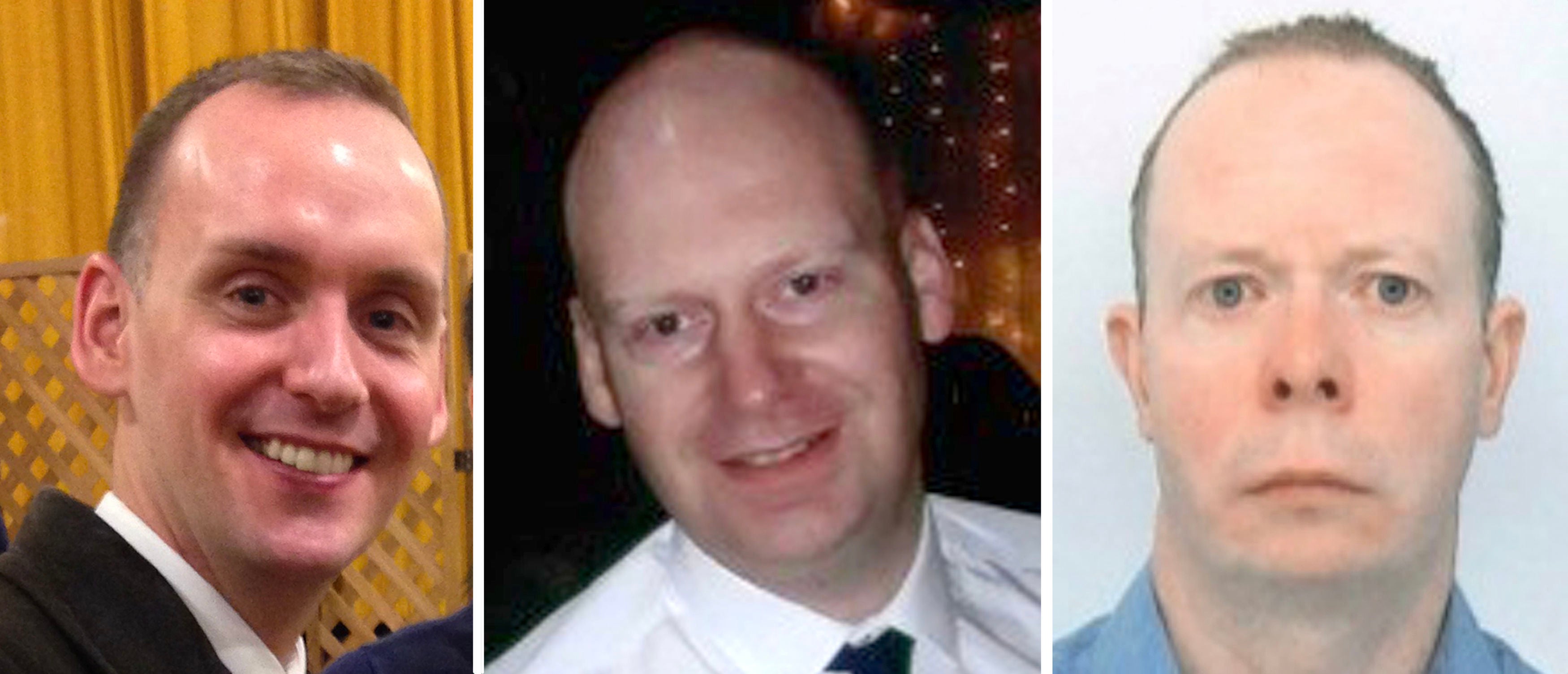 Joe Ritchie-Bennett, James Furlong and David Wails, the three victims of the Reading terror attack