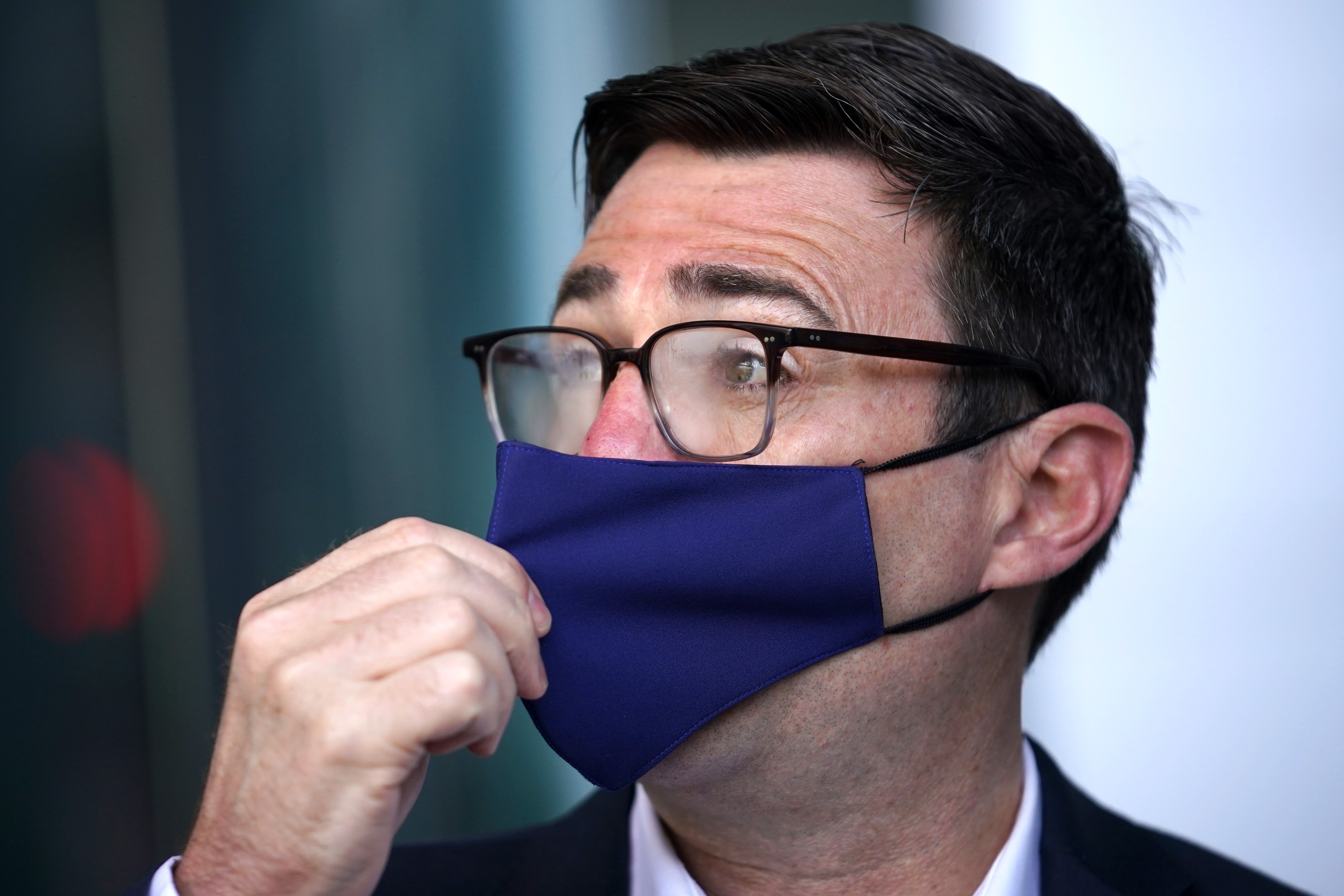 Mayor of Greater Manchester Andy Burnham accused the Scottish government of hypocrisy