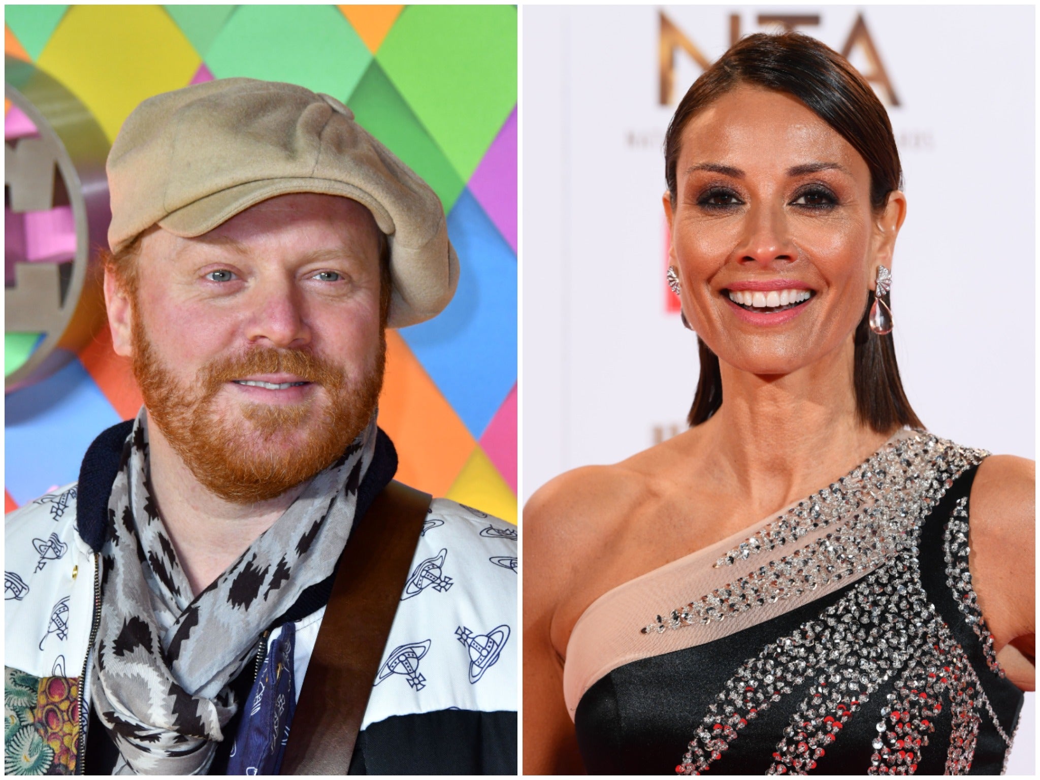 <p>Leigh Francis and Melanie Sykes</p>