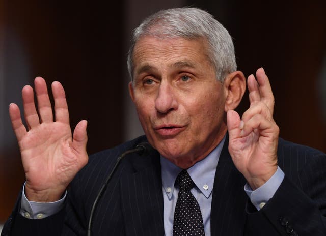 <p>Dr. Anthony Fauci, director of the National Institute for Allergy and Infectious Diseases, testifies before the Senate Health, Education, Labor and Pensions (HELP) Committee hearing on Capitol Hill in Washington DC on 30 June, 2020 in Washington, DC.</p>