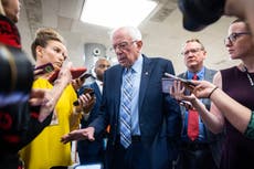 Bernie Sanders says he’s ‘tired of talking’ about Senate colleagues Joe Manchin and Kyrsten Sinema