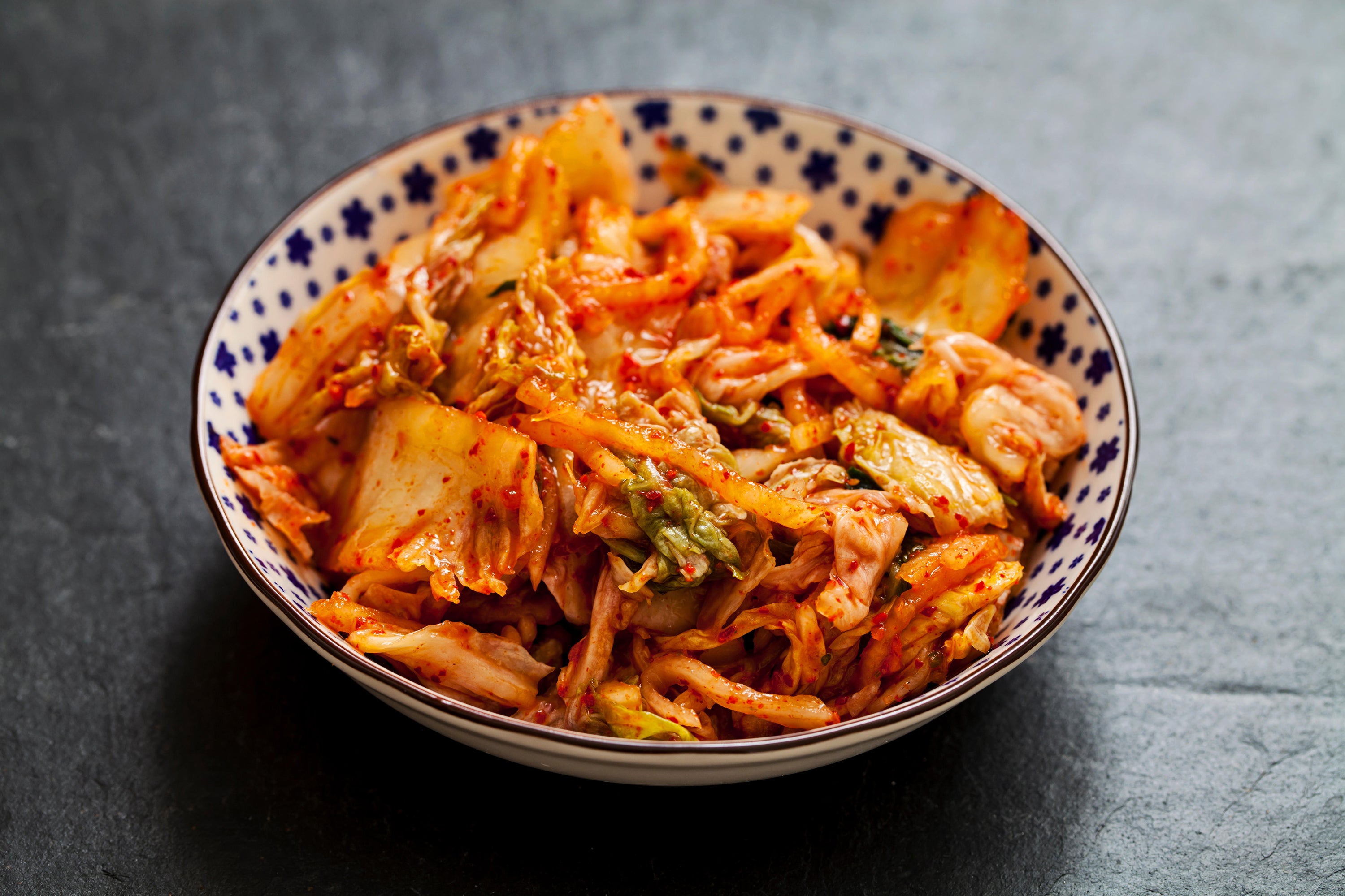 White is a huge fan of Korea’s beloved kimchi