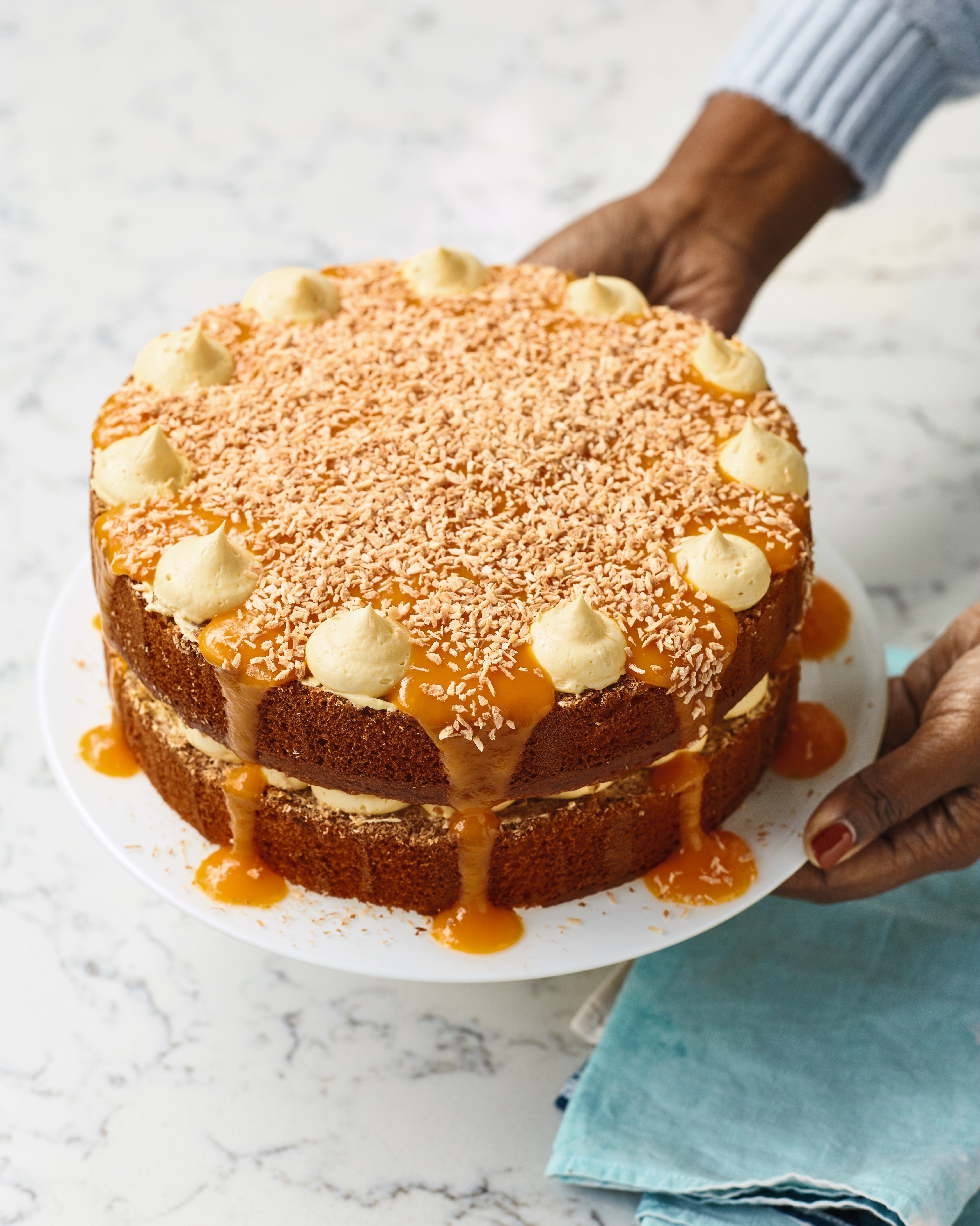 Traditional Bangladeshi flavours – in a cake!