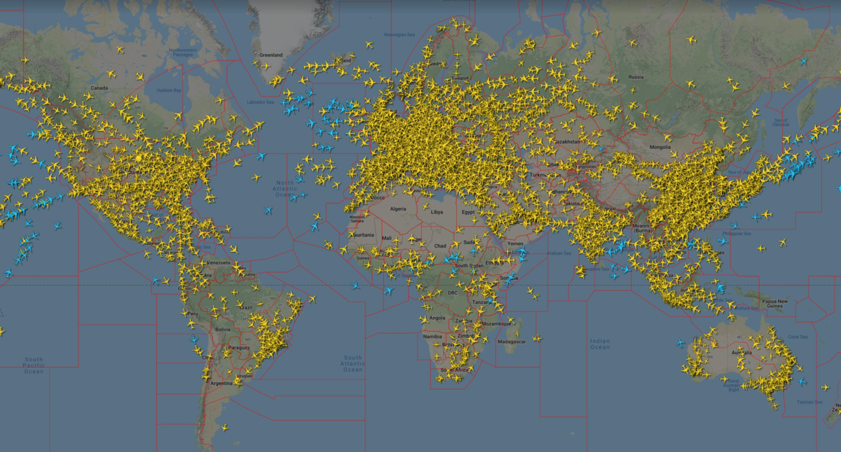 Number of flights hits new high since March 2020