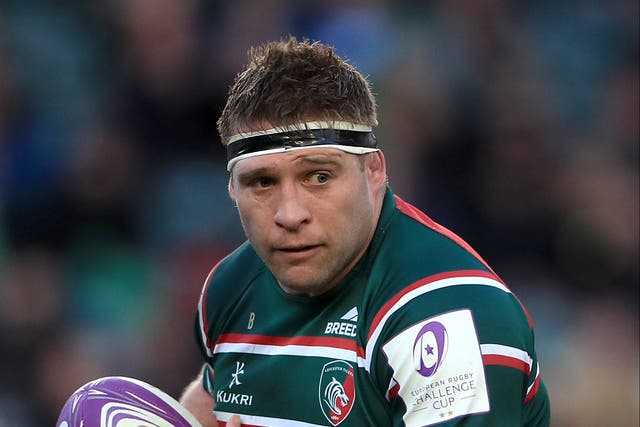 <p>Leicester captain Tom Youngs said he was "embarrassed" by his behaviour following the loss to Bristol</p>