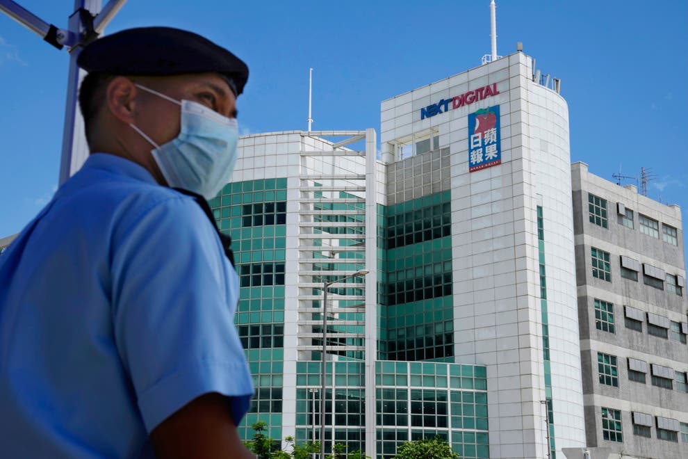 Hong Kong's Apple Daily newspaper says it may shut down ...