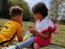 My five-year-old son came home from school in tears and said he ‘hated’ his afro hair