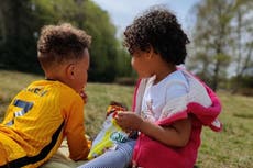 My five-year-old son came home from school in tears and said he ‘hated’ his afro hair