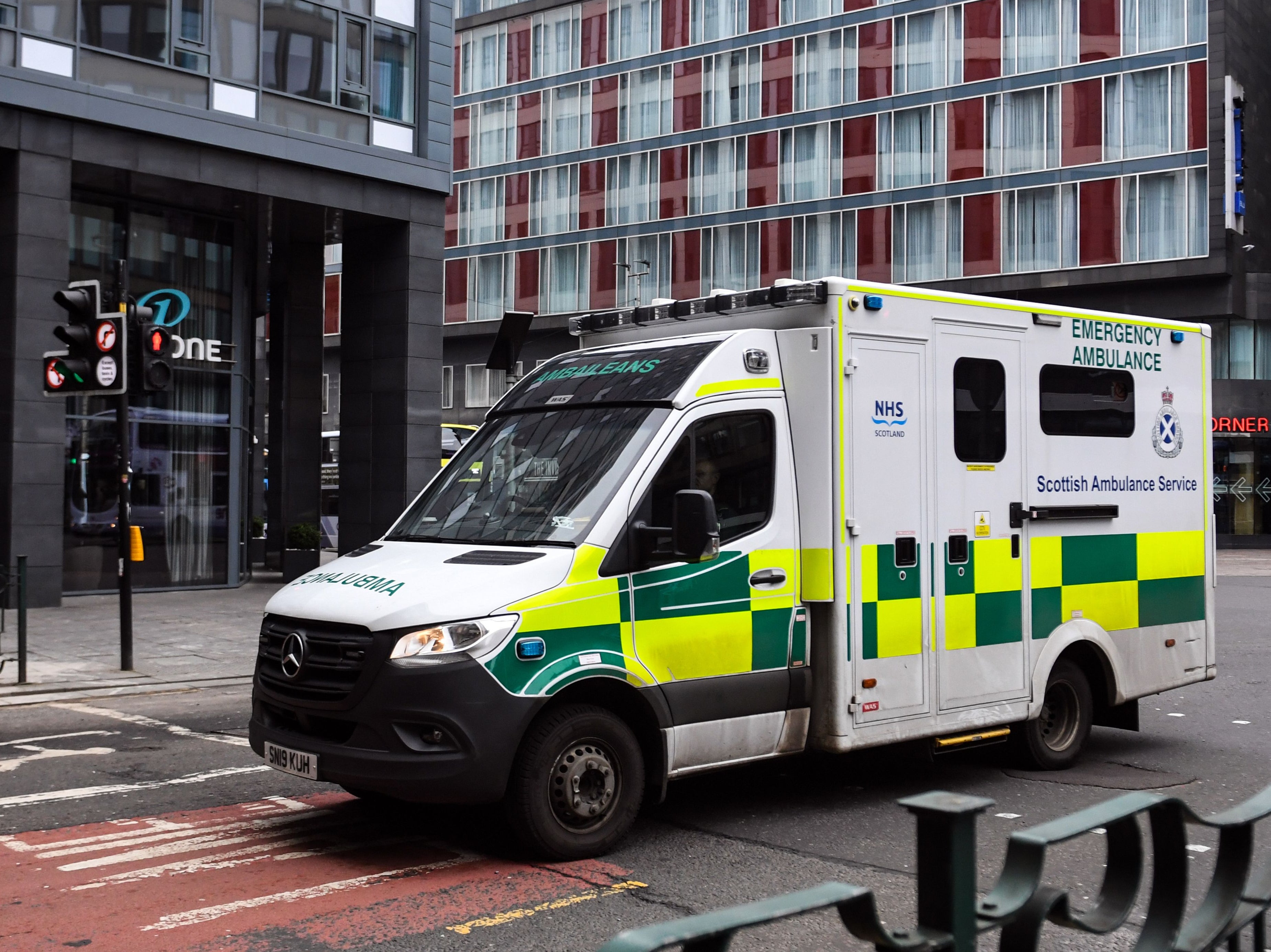 The Scottish government said that a combination of factors, mainly the pandemic, has put the ambulance service under severe pressures