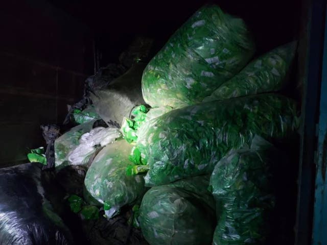 <p>Tulare County Sheriff’s Office recover stolen pistachio nuts in an August 2020 raid in California</p>