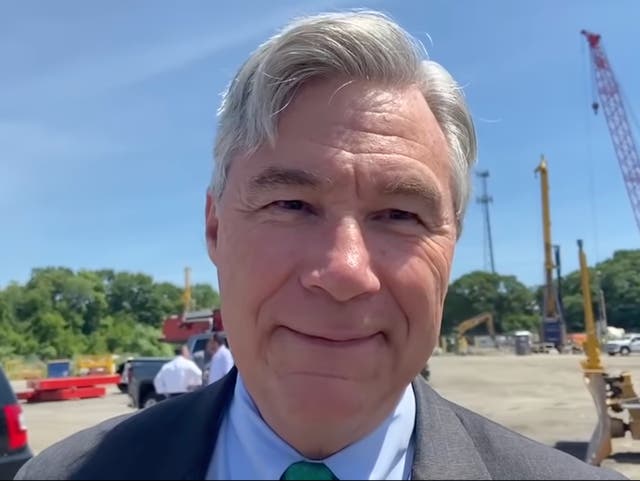 <p>U.S. Senator Sheldon Whitehouse defends his membership to the all-white Bailey's Beach Club.</p>